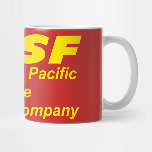 SPSF Yellow Lettering Logo Upper Left Chest by Kodachrome Railway Colors